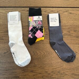 One blood & Meta Multicolor Casual Socks Trio